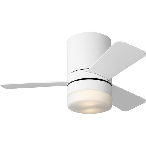 Era 32 Hugger LED 32 inch Matte White Ceiling Fan