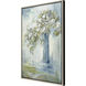Standing Tall Blue and Green and Multi and White Canvas
