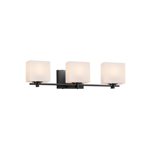 Fusion 25.75 inch Matte Black Bath Bar Wall Light