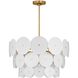 kate spade new york Emery 12 Light 28.5 inch Burnished Brass Chandelier Ceiling Light