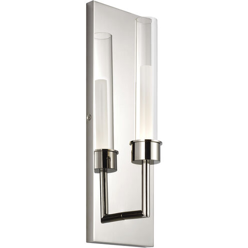 Sean Lavin Linger LED 3.5 inch Polished Nickel ADA Wall Light in LED 90 CRI 3000K, Integrated LED