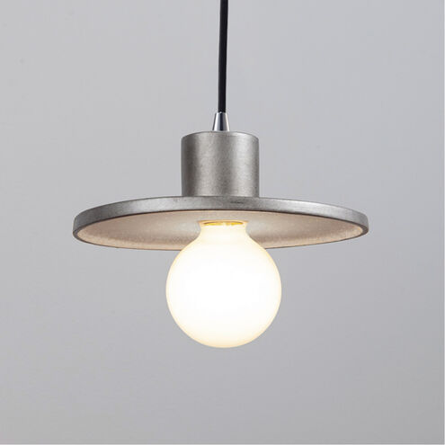Radiance Collection 1 Light 8 inch Bisque Pendant Ceiling Light