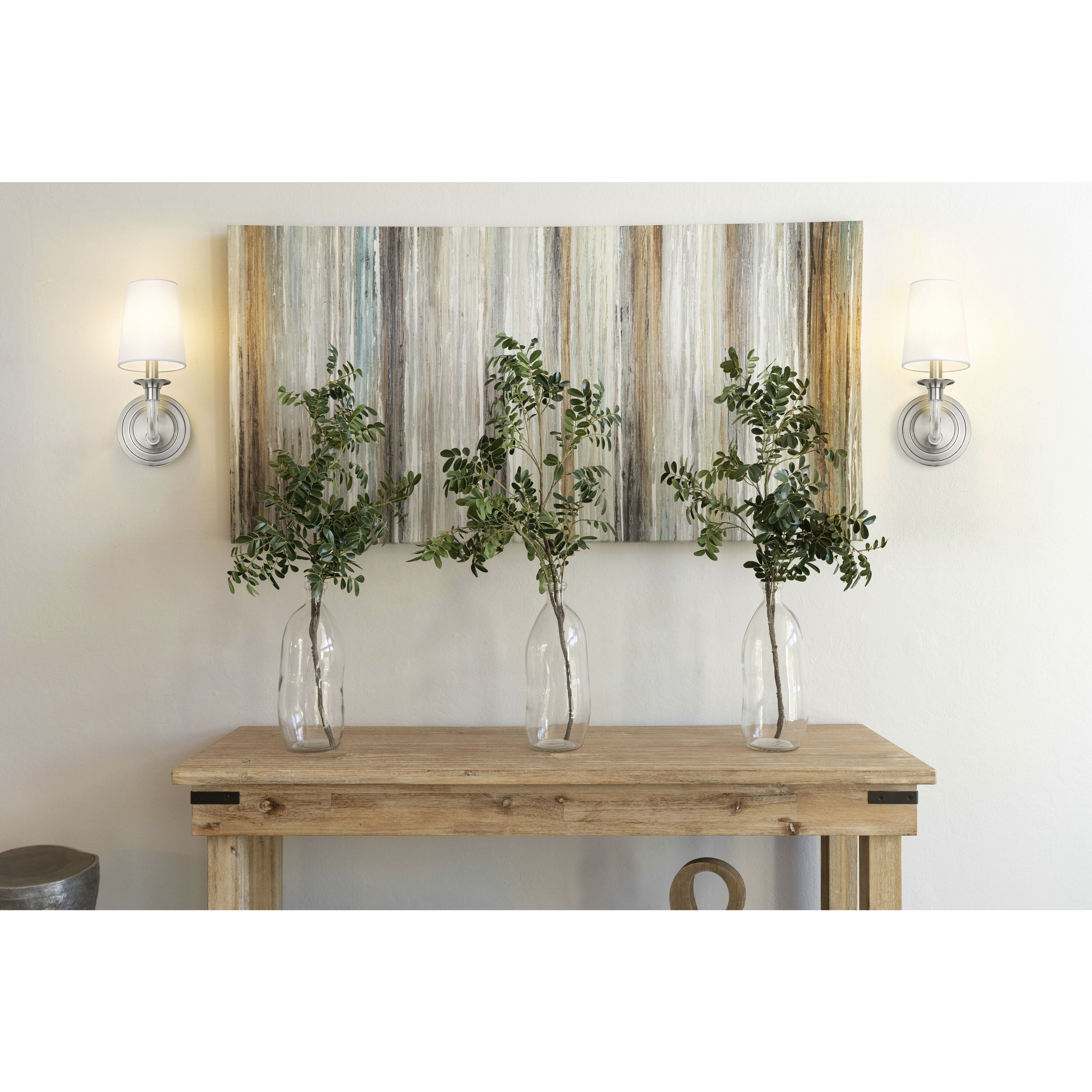 Katerina Wall Sconce Wall Light in Brushed Nickel