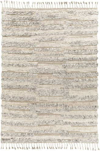 Sahara 108 X 72 inch Light Beige Rug in 6 X 9, Rectangle