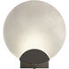 Callisto 1 Light 10 inch Dark Smoke ADA Sconce Wall Light