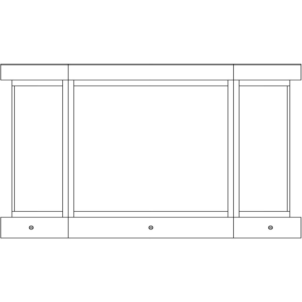 Lyon 4 Light 9 inch Raw Copper Outdoor Column Mount in Dew Drop