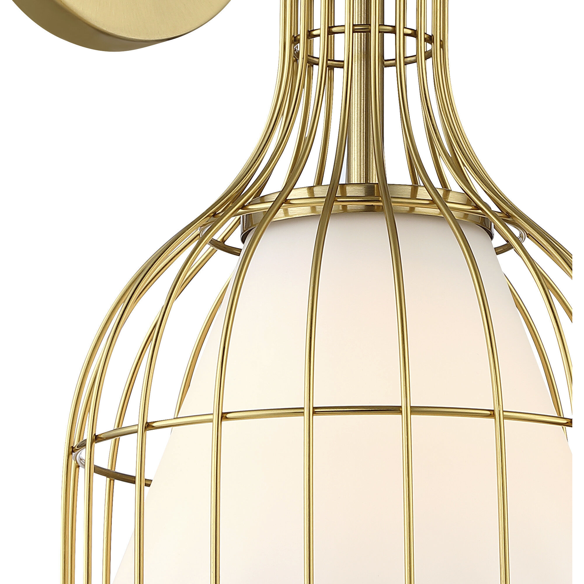 Evensong Wall Sconce Wall Light in Brushed Gold