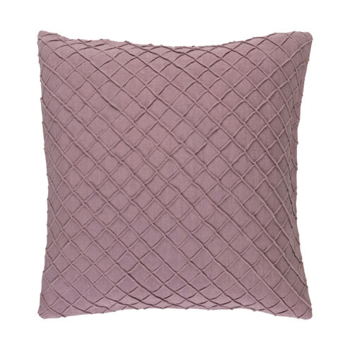 Wright 20 X 20 inch Mauve Throw Pillow