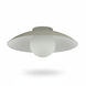 Olivia 1 Light 15.75 inch Matte Linen Flush Mount Ceiling Light