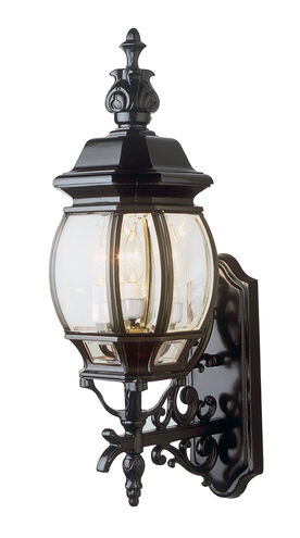 Francisco 3 Light 25 inch Black Copper Outdoor Wall Lantern