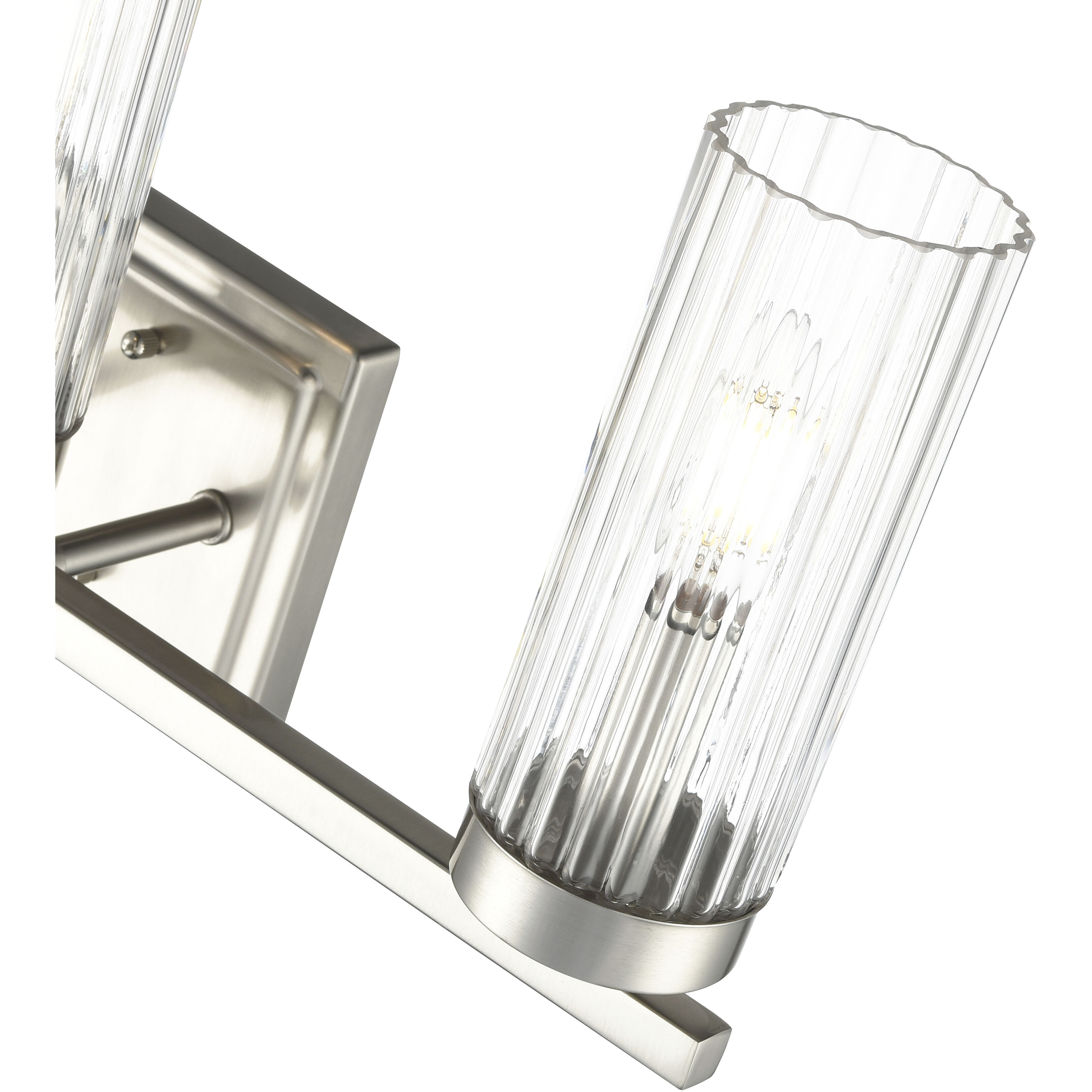 Iversen 3 Light 21 inch Brushed Nickel Bathroom Vanity Light Wall Light