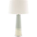 Vaughn 28.5 inch 100 watt Blue Table Lamp Portable Light