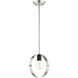 Modesto 1 Light 5 inch Brushed Nickel Pendant Ceiling Light