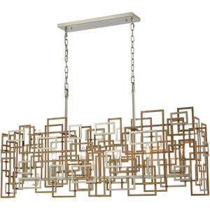 Gridlock Linear Chandelier Ceiling Light