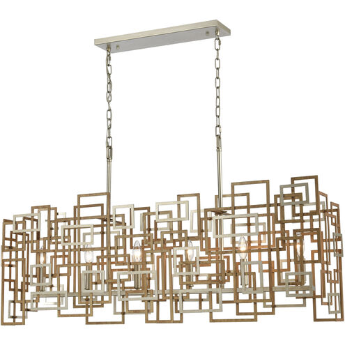 Gridlock Linear Chandelier Ceiling Light