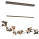 Belladonna LED 50.3 inch Bronze and Soft Gold Pendant Ceiling Light in Bronze/Soft Gold