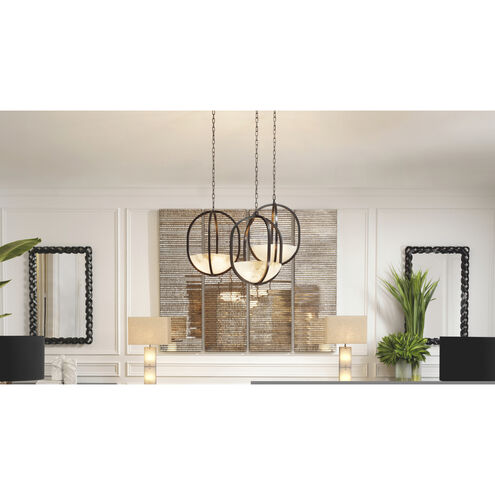 Ortiz 68.11 inch 40.00 watt Bronze Highlight with Alabaster Floor Lamp Portable Light