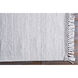 Azalea 90 X 60 inch Light Slate Rug in 5 x 8, Rectangle