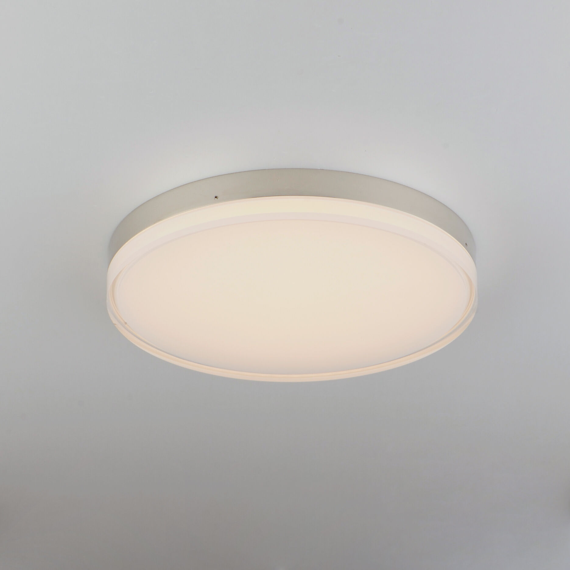 Illuminaire II LED 11 inch Polished Chrome Flush Mount Ceiling Light