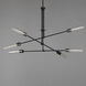 Equilibrium LED 51.75 inch Black Multi-Light Pendant Ceiling Light