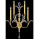 Beveled Arcs Wall Sconce Wall Light in Gold Leaf