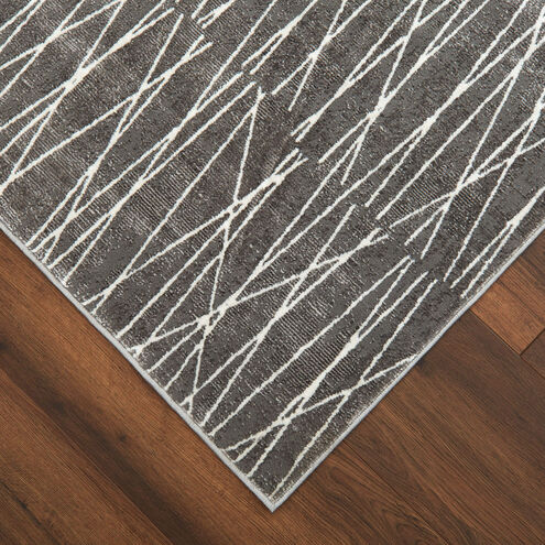 Livenza 90 X 63 inch Dark Grey Rug in 5 x 7