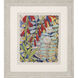Summer's End Blue and Multi and Red and Green Framed Art, Propac