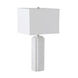 Hale 22.5 inch 9 watt White Table Lamp Portable Light