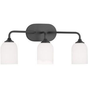 Emile 3 Light 22.00 inch Bathroom Vanity Light