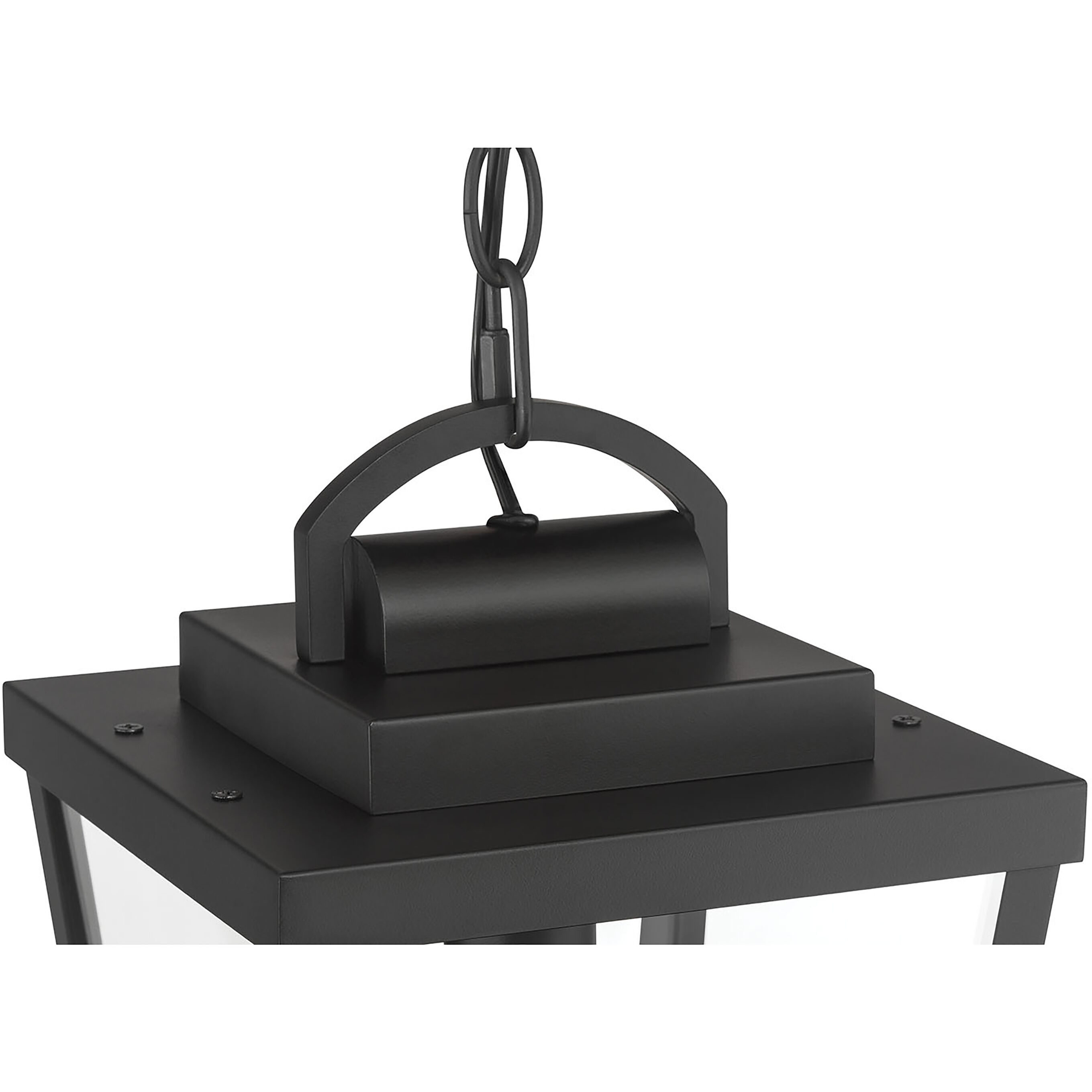 Brenwick 1 Light 8 inch Powder Coated Black Outdoor Hanging Pendant