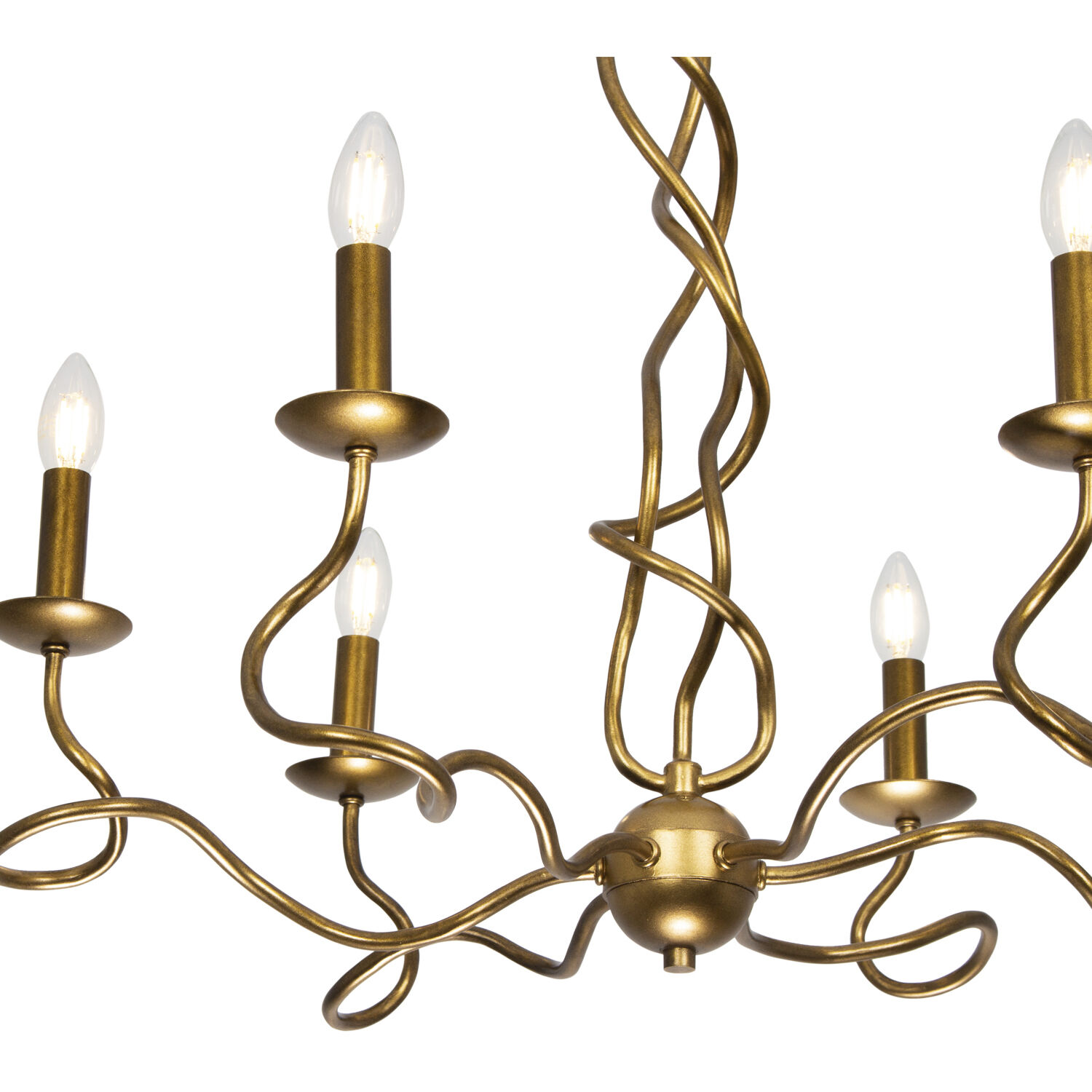 Rizo 6 Light 28 inch Oil Rubbed Bronze Chandelier Ceiling Light