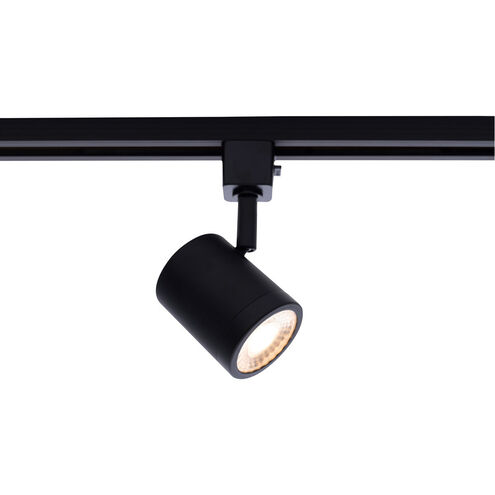 Charge 1 Light 120 Black Track Head Ceiling Light in L Track