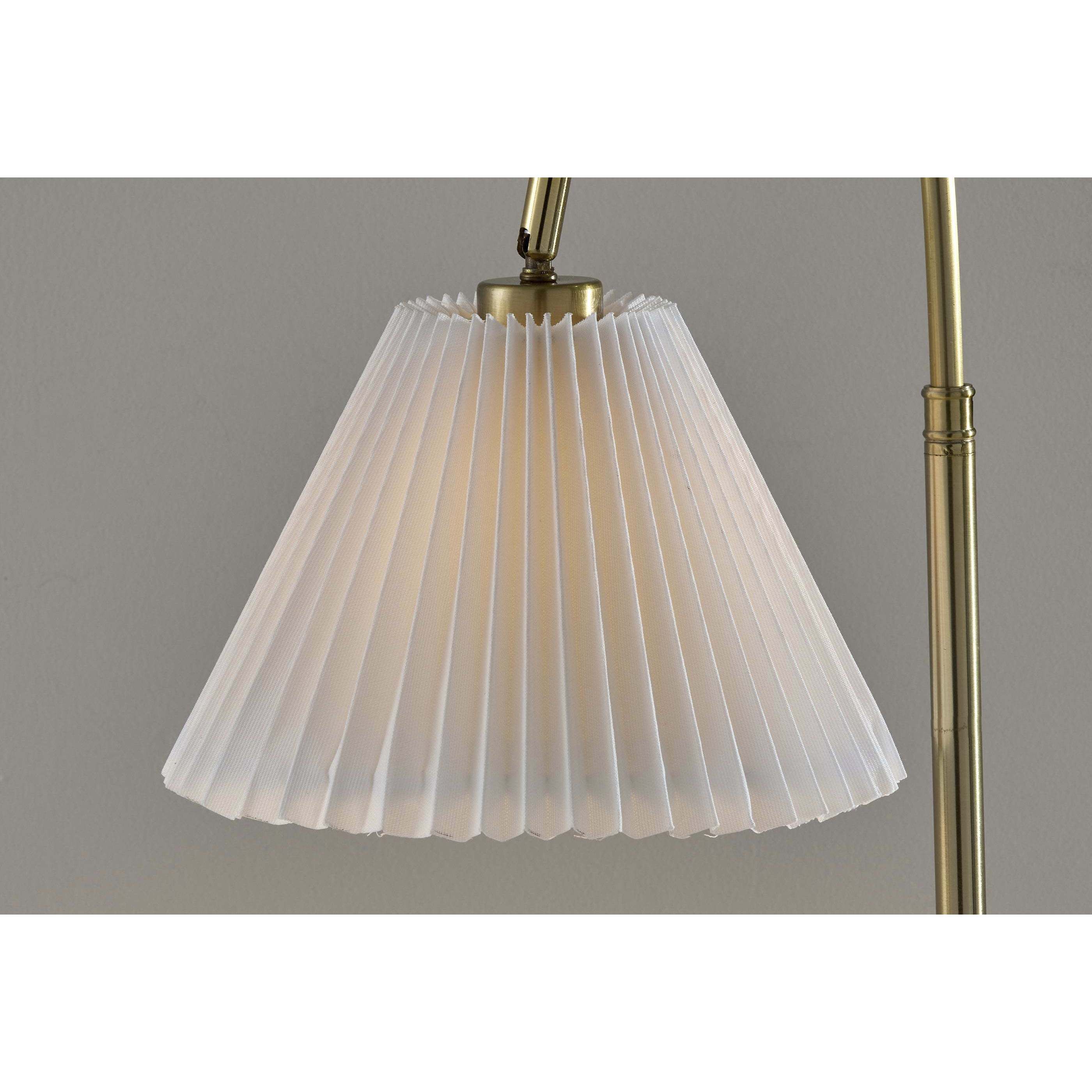 Thalia 25 inch 60.00 watt Antique Brass Table Lamp Portable Light, Simplee Adesso