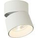 Arc LED 4.3 inch Matte White Flush Mount Ceiling Light