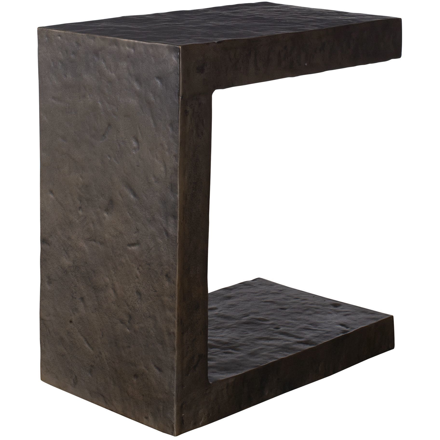 Obra 22 X 20 inch Dark Bronze Outdoor Side Table