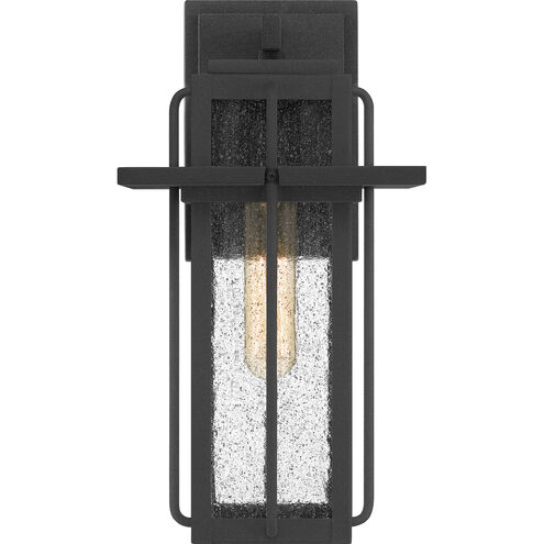 Randall 1 Light 13 inch Mottled Black Outdoor Wall Lantern, Medium