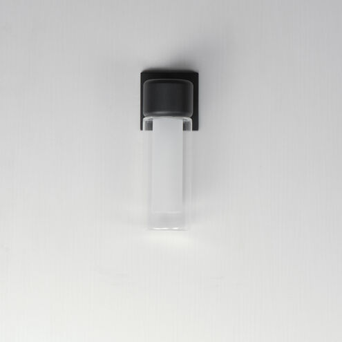 Dram LED 11.75 inch Black Outdoor Wall Sconce