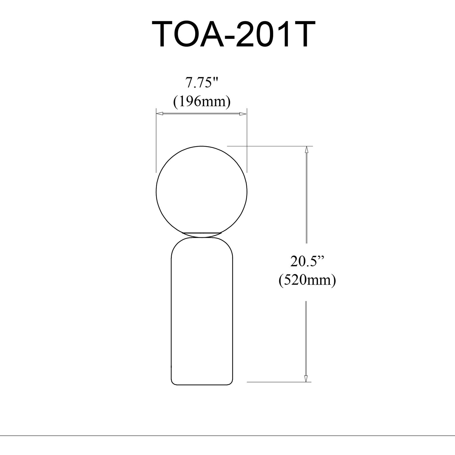 Toria 20.5 inch 40.00 watt Matte White Table Lamp Portable Light