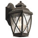 Tangier 1 Light 10 inch Olde Bronze Outdoor Wall, Small