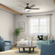 Verdi 56 inch Olde Bronze with Dark Walnut Blades Ceiling Fan