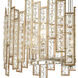 Equilibrium 5 Light 19 inch Matte Gold with Polished Chrome Chandelier Ceiling Light