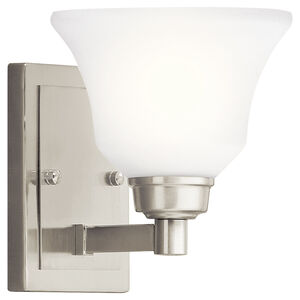 Langford 1 Light 7 inch Brushed Nickel Wall Bracket Wall Light in Incandescent