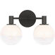 Sean Lavin Torian 2 Light 15 inch Aged Iron Bath Vanity Wall Light