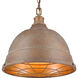 Bartlett Pendant Ceiling Light in Copper Patina, Large