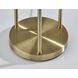 Trio 68 inch 120.00 watt Antique Brass Shelf Floor Lamp Portable Light