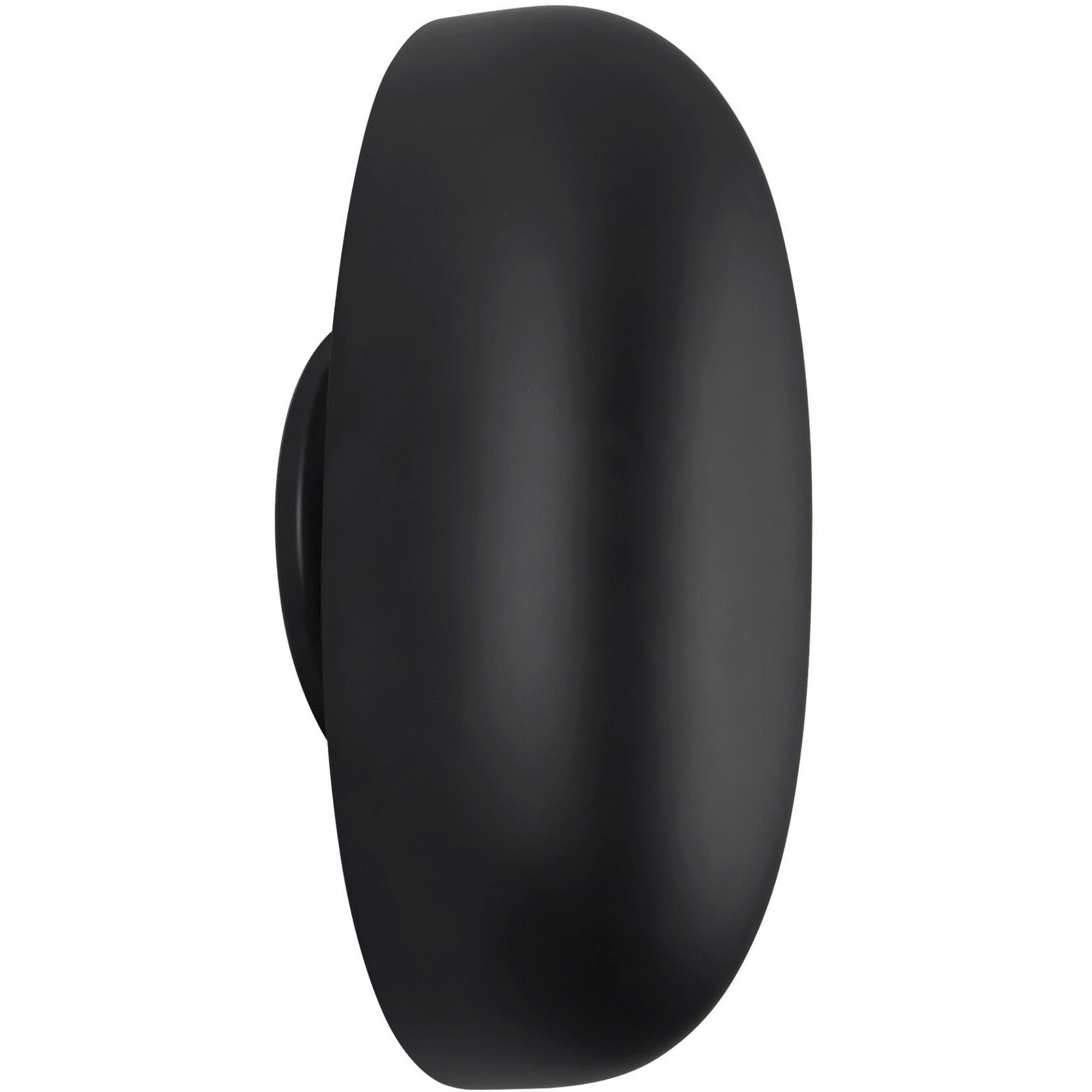 Perle 5.88 inch Matte Black ADA Wall Sconce Wall Light