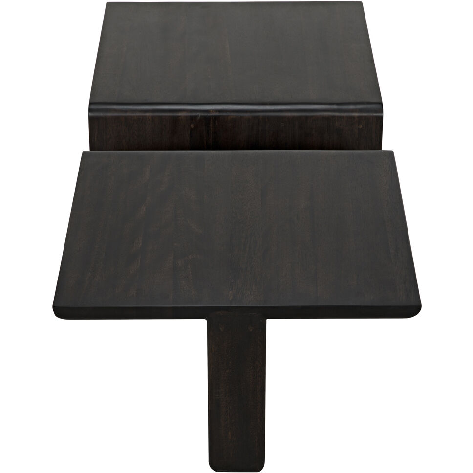 Hagen 60 X 30 inch Ebony Walnut Coffee Table