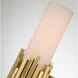 Marvel 2 Light 5 inch Aged Brass Bath/Vanity Wall Light