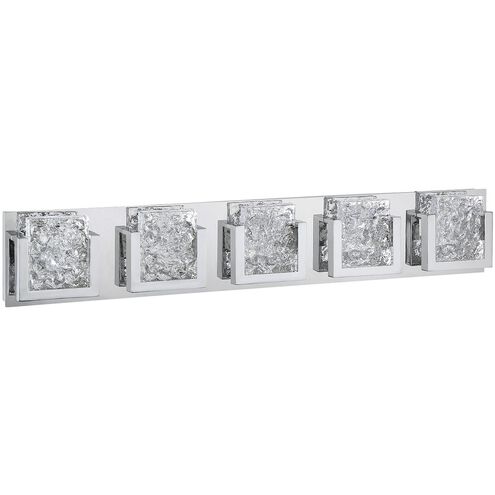 Ice-Lava 5 Light 39.00 inch Bathroom Vanity Light