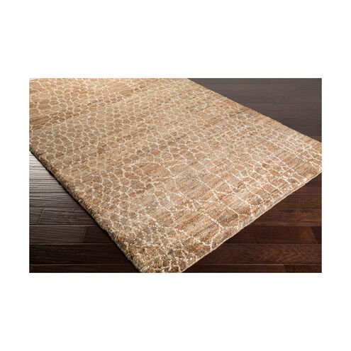 Bjorn 132 X 96 inch Brown and Neutral Area Rug, Jute